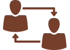 connect with state officials icon